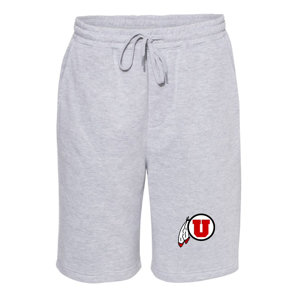 Men's Utah Utes Independent Trading Co Midweight Fleece Shorts